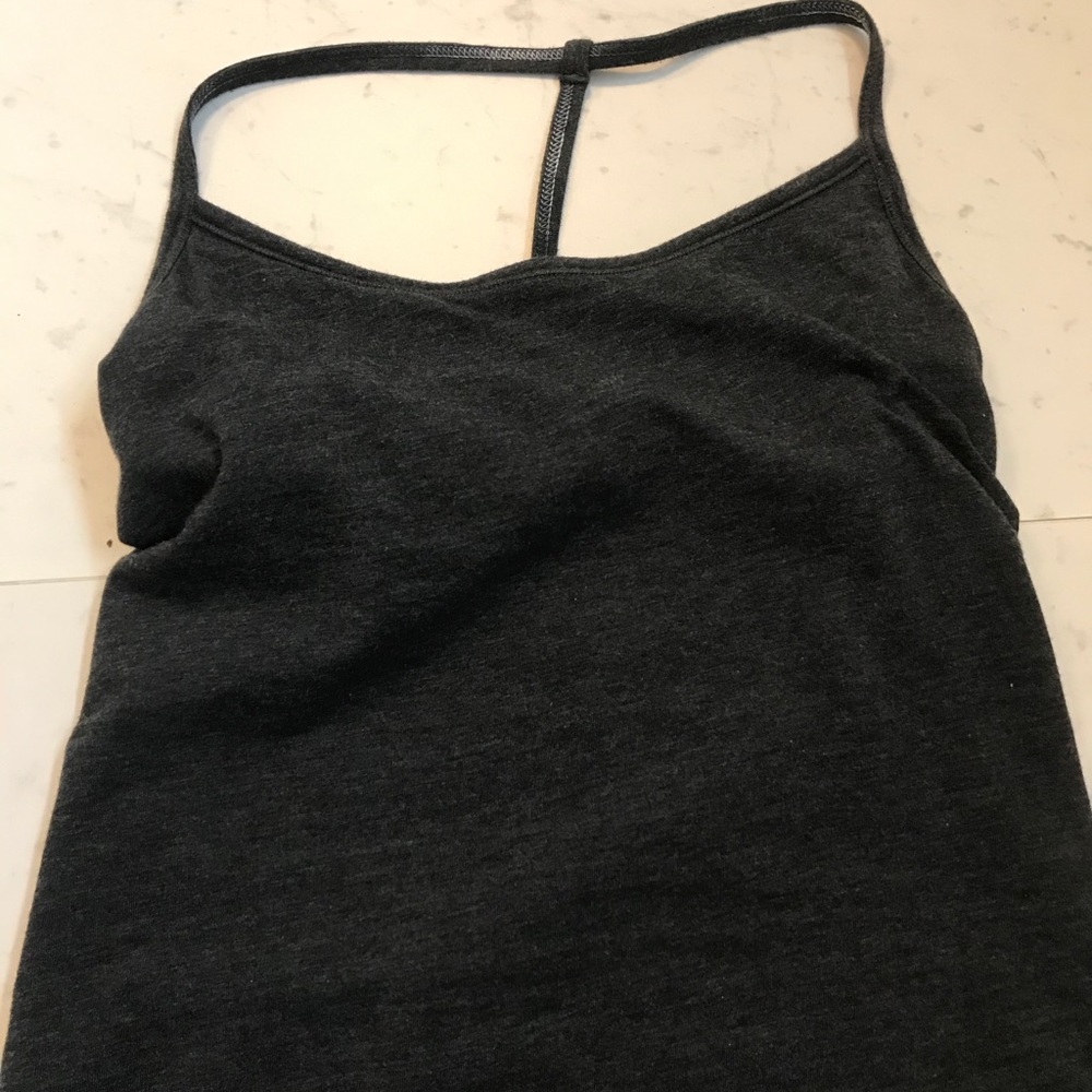 Lululemon tank similar to power y charcoal grey